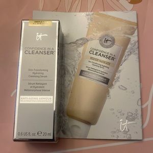 NIB IT confidence in a cleanser and Purlisse serum
